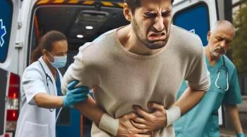 ból przy uwięźnięciu przepukliny